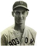 1940s Ted Williams Boston Red Sox Original 5.75" x 7" Die Cut Photograph (PSA/DNA Type I)