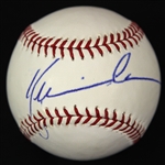 2000-14 Kevin Costner Bull Durham Field of Dreams Signed OML Selig Baseball (JSA)