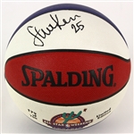 1995 Scottie Pippen Steve Kerr Chicago Bulls Signed NBA All Star Weekend Basketball (JSA) 179/700