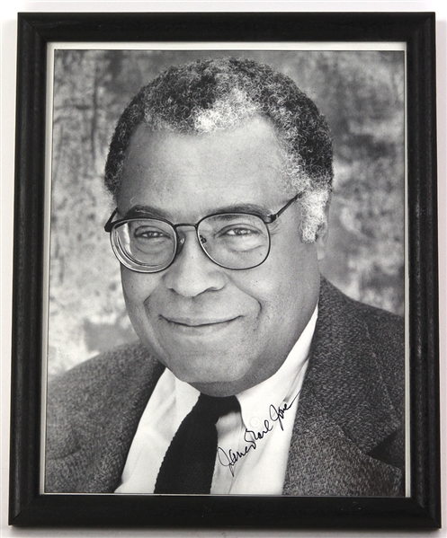 1980s James Earl  Jones Signed 9" x 11" Framed Photo & Angela Lansbury Signed Letter - Lot of 2 (JSA)