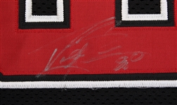 1997-98 World Championship Season Dennis Rodman Chicago Bulls Black Alternate Game Worn Uniform (MEARS A10) “Final Season With Bulls”