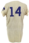 1968 Ernie Banks Chicago Cubs Salesman Sample Home Jersey (MEARS LOA)