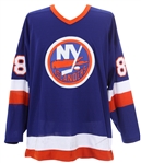 1989-94 Kevin Cheveldayoff New York Islanders Preseason Home Jersey (MEARS LOA)