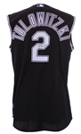 2014 Troy Tulowitzki Colorado Rockies Signed Game Worn Alternate Jersey Vest (MEARS LOA/JSA)