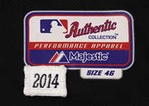 2014 Troy Tulowitzki Colorado Rockies Signed Game Worn Alternate Jersey Vest (MEARS LOA/JSA)