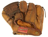 1940's Stan Musial St. Louis Cardinals Signed Rawlings Fielder's Mitt (Full JSA Letter)