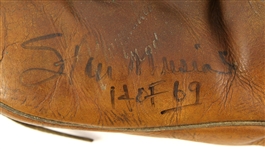 1940's Stan Musial St. Louis Cardinals Signed Rawlings Fielder's Mitt (Full JSA Letter)