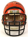 1981-92 Anthony Munoz Cincinnati Bengals Game Worn Helmet (MEARS LOA)