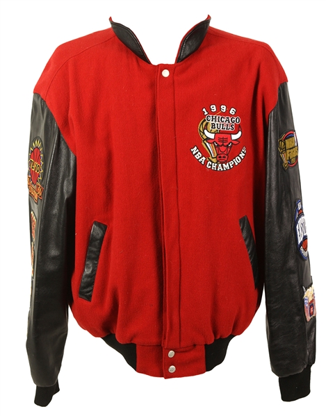 1996 Chicago Bulls NBA Champions Greatest Team of All Time Jeff Hamilton Jacket 