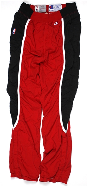 1993-1994 Pete Meyers Chicago Bulls Game Worn Warm Up Pants (MEARS LOA)