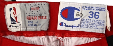 1993-1994 Pete Meyers Chicago Bulls Game Worn Warm Up Pants (MEARS LOA)