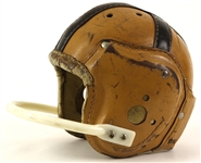 1950's Notre Dame circa MacGregor H612 Game Worn Football Helmet w/ 8 Strap Suspension System & Facemask (MEARS LOA)