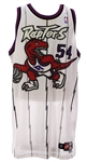 1997-1998 Popeye Jones Toronto Raptors Autographed Game Worn Jersey (MEARS A10, JSA)