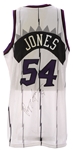 1997-1998 Popeye Jones Toronto Raptors Autographed Game Worn Jersey (MEARS A10, JSA)