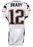 2001 Tom Brady Super Bowl Champion New England Patriots Road Jersey (MEARS LOA)”First Season As A Starter”