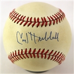 1974-1983 Carl Hubbell Official Lee MacPhail American League Autographed Baseball (JSA)