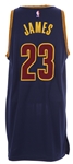 2014-2015 LeBron James Cleveland Cavaliers Road Jersey (MEARS LOA) “All For One, One For All”