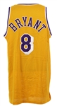 1997-1998 Kobe Bryant Los Angeles Lakers Game Worn Home Jersey (MEARS A10) Very Rare Year