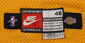 1997-1998 Kobe Bryant Los Angeles Lakers Game Worn Home Jersey (MEARS A10) Very Rare Year