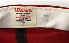 1972 Mike Schmidt Philadelphia Phillies Game Worn Cap (MEARS LOA) “His First Professional Cap”