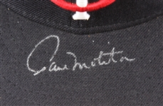 2001 Paul Molitor Minnesota Twins Coaches Game Worn Cap (MEARS LOA/JSA) 100th Season of the American League