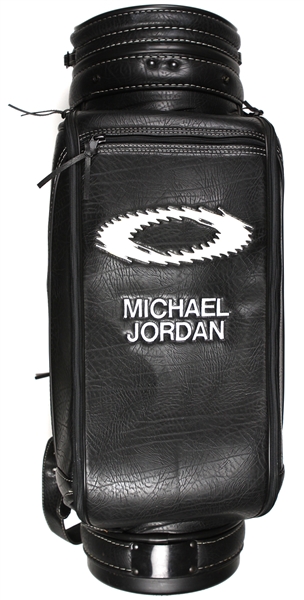 1990s to Present Michael Jordan Chicago Bulls Personally Owned & Used Custom Golf Bag (MEARS LOA)