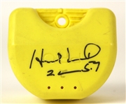 1990's Evander Holyfield World Heavyweight Champion Signed Mouthguard & Case (JSA)