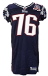 2009 Steve Williams New England Patriots Preseason Home Jersey w/ Franchise 50th Anniversary Patch (MEARS LOA)