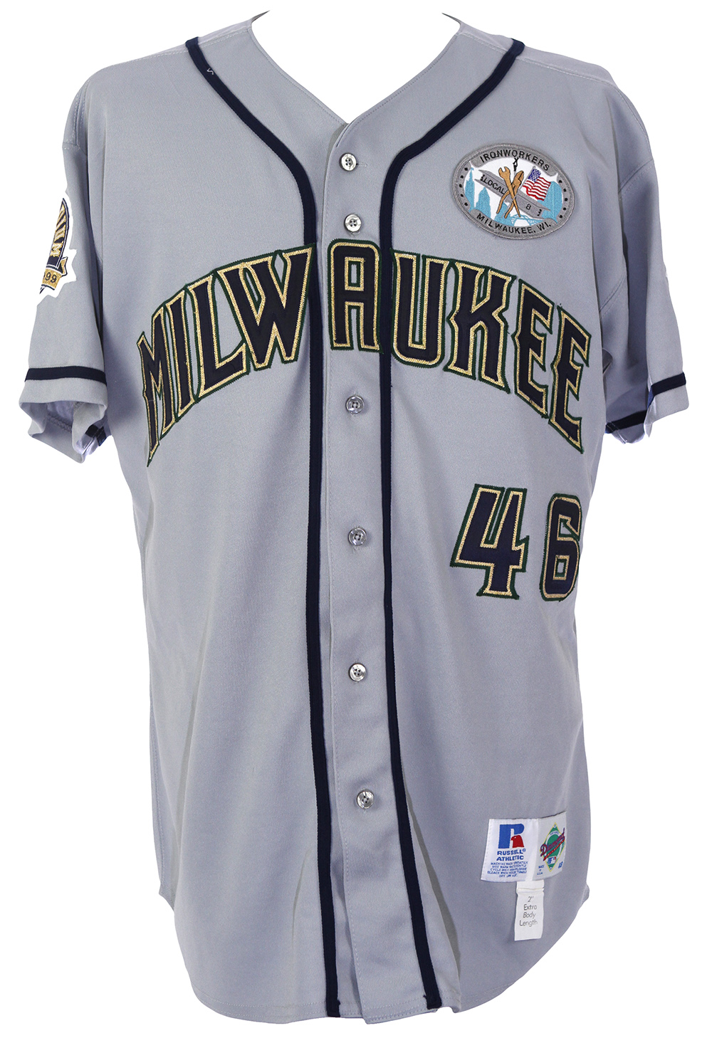 brewers grey jersey