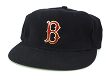 Lot Detail - 1967-74 Boston Red Sox Game Worn Cap (MEARS LOA)