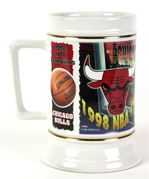 1998 Chicago Bulls NBA Champions Cermaic Mug 