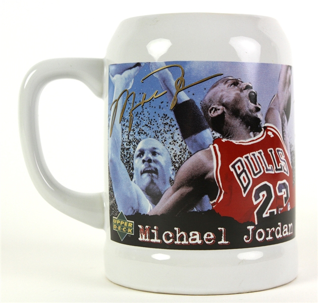 1997 Michael Jordan Chicago Bulls Upper Deck Ceramic Mug