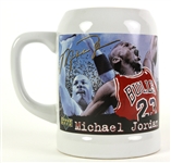 1997 Michael Jordan Chicago Bulls Upper Deck Ceramic Mug