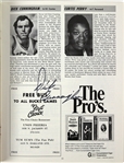 1973 Dick Cunningham Milwaukee Bucks Signed Program (JSA)