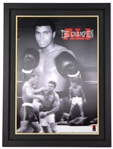 2000s Muhammad Ali World Heavyweight Champion 23.5" x 31.5" Framed "The Champion" 3-D Hologram Print