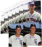 1964-71 Al Weis White Sox/Mets Signed 8" x 10" Photos - Lot of 10 (JSA)
