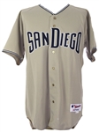 2005-06 Rudy Seanez San Diego Padres Signed Game Worn Road Jersey (MEARS LOA/JSA)