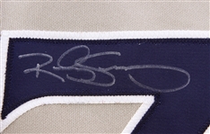 2005-06 Rudy Seanez San Diego Padres Signed Game Worn Road Jersey (MEARS LOA/JSA)