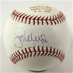 2008 Jose Molina New York Yankees Signed OML Selig "Final Home Run Yankee Stadium" Commemorative Baseball (MLB Hologram/Steiner)