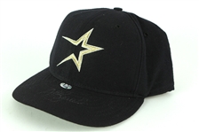1994-96 Jeff Bagwell Houston Astros Signed Game Worn Cap (MEARS LOA/JSA)