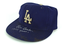 1975 Bill Buckner Los Angeles Dodgers Signed Game Worn Cap (MEARS LOA/JSA)