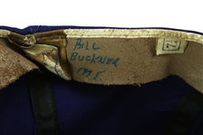 1975 Bill Buckner Los Angeles Dodgers Signed Game Worn Cap (MEARS LOA/JSA)
