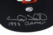 1993 Gary Sheffield San Diego Padres Signed Game Worn Cap (MEARS LOA/JSA)