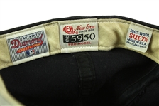 1994-96 Tom Glavine Atlanta Braves Game Worn Cap (MEARS LOA)