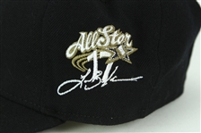 2002 Lance Berkman Houston Astros Signed Home Run Derby Cap (MEARS LOA/JSA)
