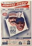 1950 – 1951 Cincinnati Reds Crosley Field Program Lot (2)
