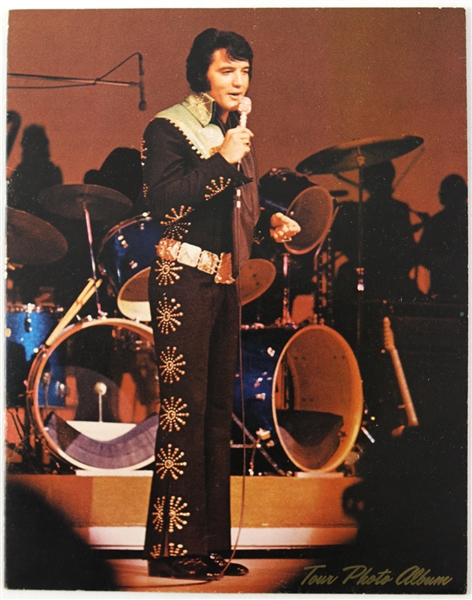 1971-1972 Elvis Presley Concert Tour Photo Album 