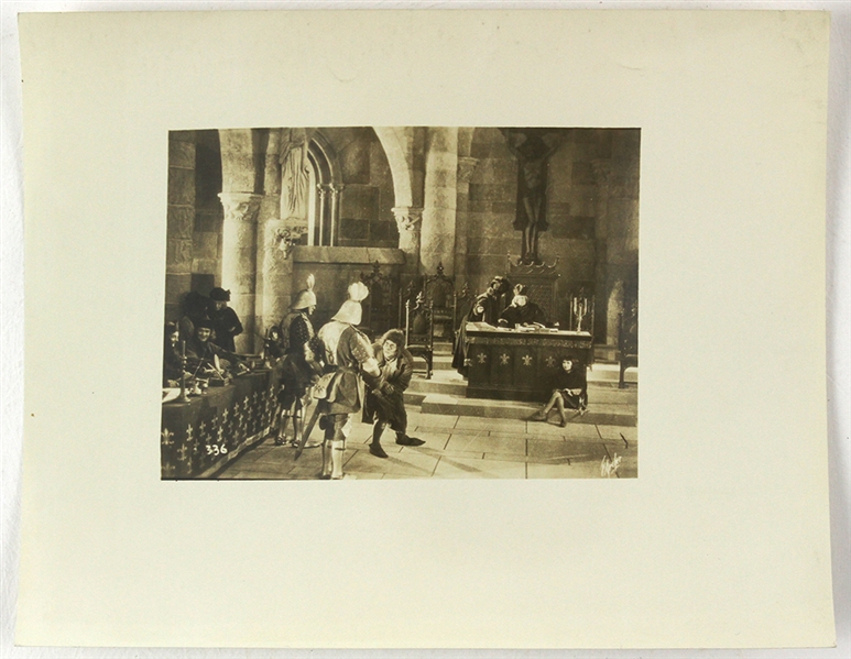1923 Hunchback of Notre Dame 8" x 10" B&W Production Photo (PSA/DNA Type IV)