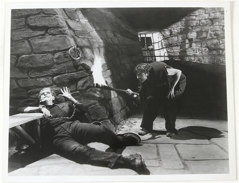 1931 Frankenstein 8" x 10" B&W Production Photo (PSA/DNA Type II)
