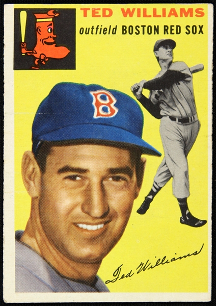 1954 Ted Williams Boston Red Sox Topps Trading Card 